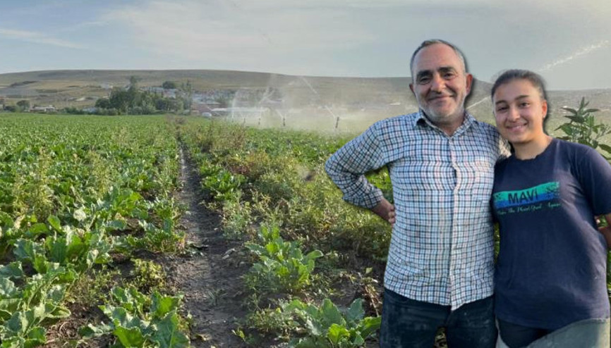 Hava sıcaklığının 30 dereceyi bulduğu kentte çiftçinin zorlu mücadelesi: En büyük hayalim...