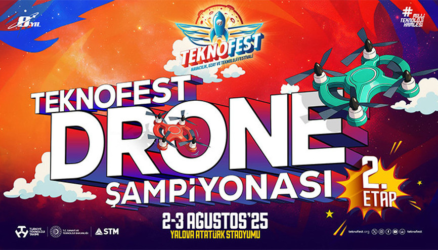 TEKNOFEST Drone Şampiyonası 2. etabı Yalova’da başlıyor