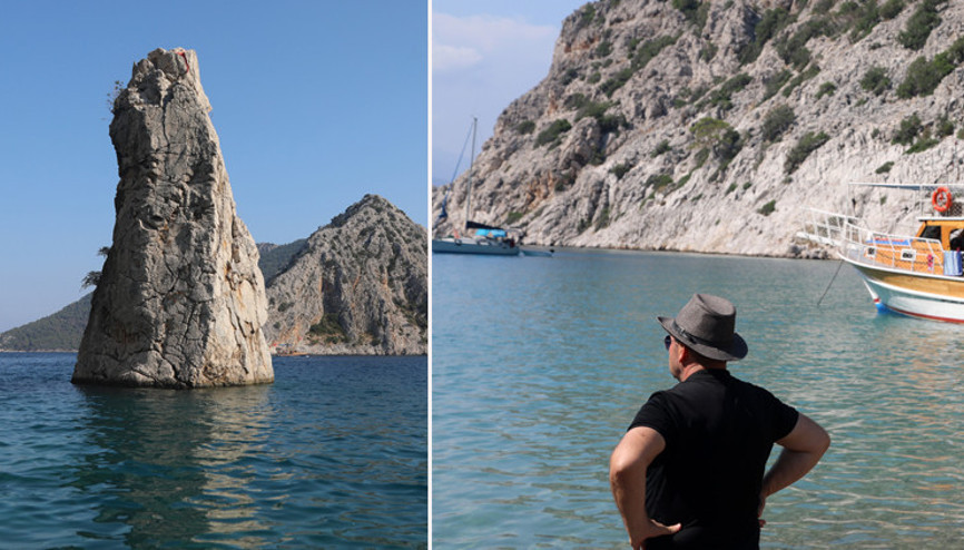 Buraya karadan ulaşım yok Korsanların gizlendiği yer: İşte Türkiyenin James Bond koyu Buraya karadan ulaşım yok Korsanların gizlendiği yer: İşte Türkiyenin James Bond koyu