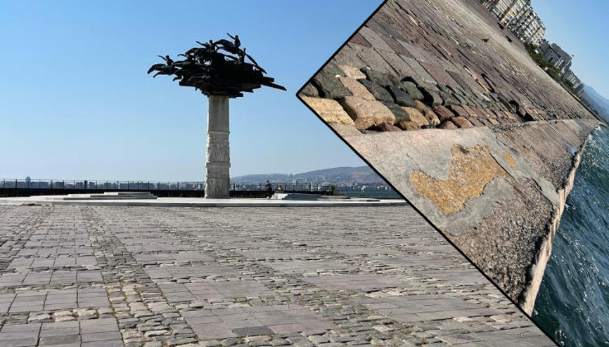 İzmirde hava sıcaklığı 40 dereceye ulaştı Caddeler boşaldı Nefes alacak bir durum yok