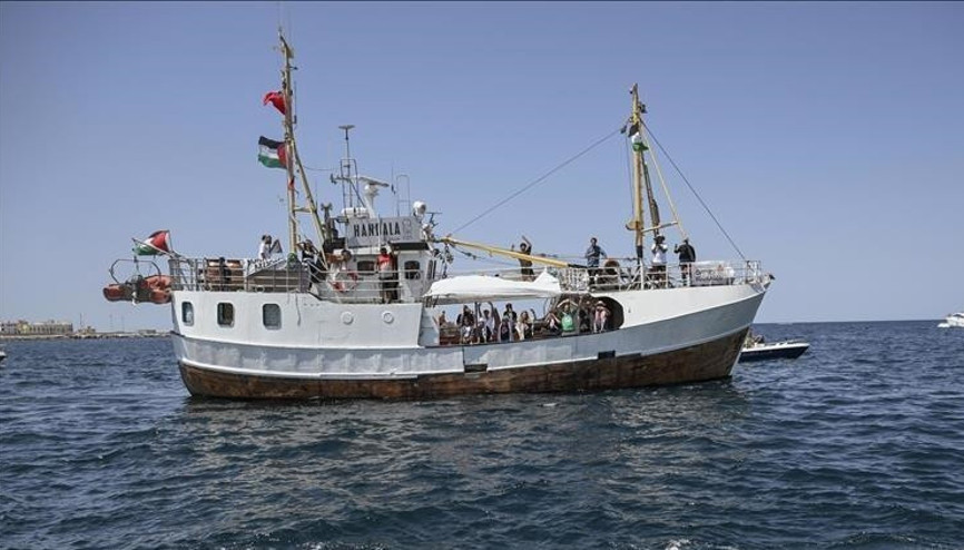 Gazze ablukasını yarmak için yoluna devam ediyor: Handala ile yeniden iletişim kuruldu