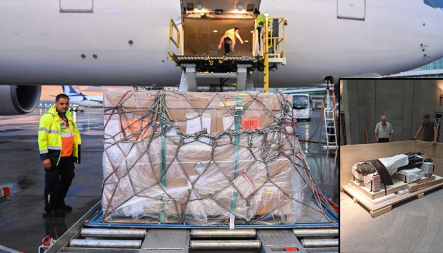 65 yıl sonra Türkiyeye iade edildi Kentte büyük heyecan