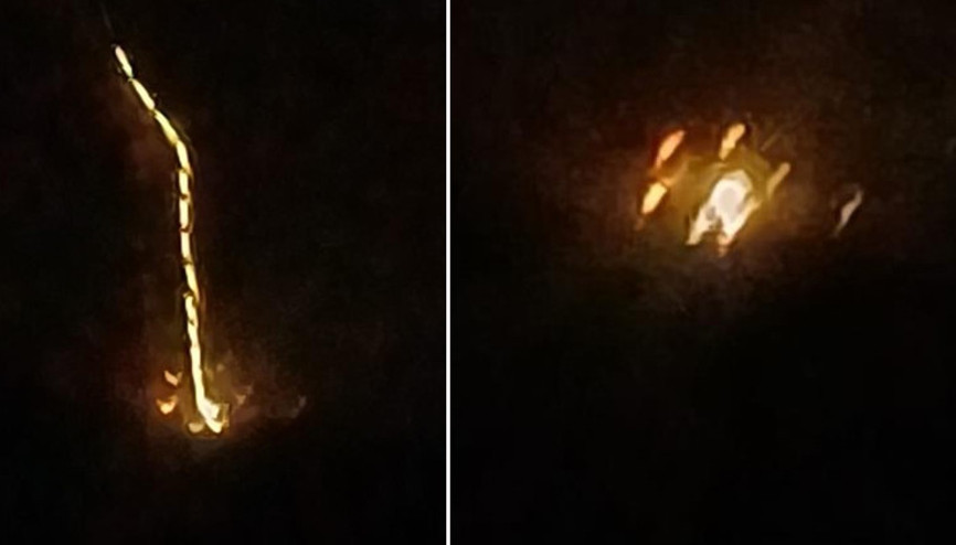 Gökyüzünde gece saatlerinde ortaya çıktı Bilecikte gizemli ışık endişe yarattı: Daha önce böyle bir şey görmedim