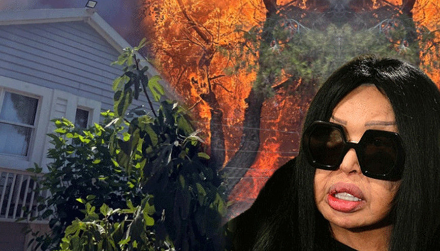 Bülent Ersoy yangına evde yakalandı