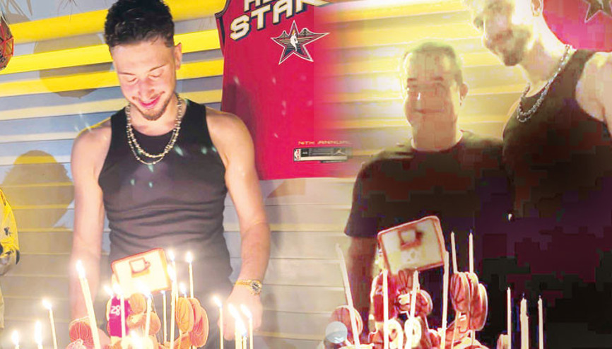 Yeni yaşını İstanbul’da kutladı