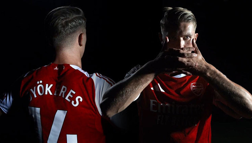 Viktor Gyökeres, resmen Arsenalda