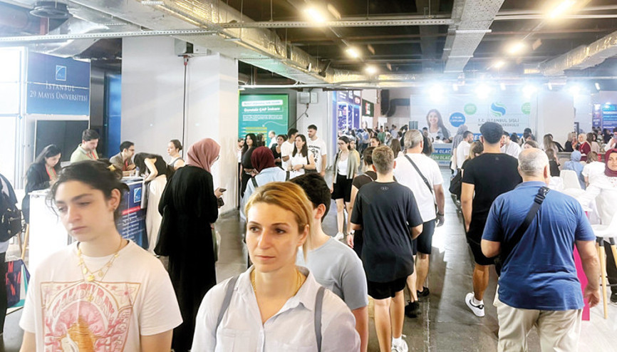 Üniversite tercih fuarında Almanya revaçta