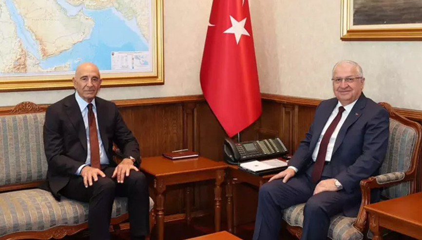 Bakan Güler, ABD’nin Ankara Büyükelçisi Barrack’ı kabul etti