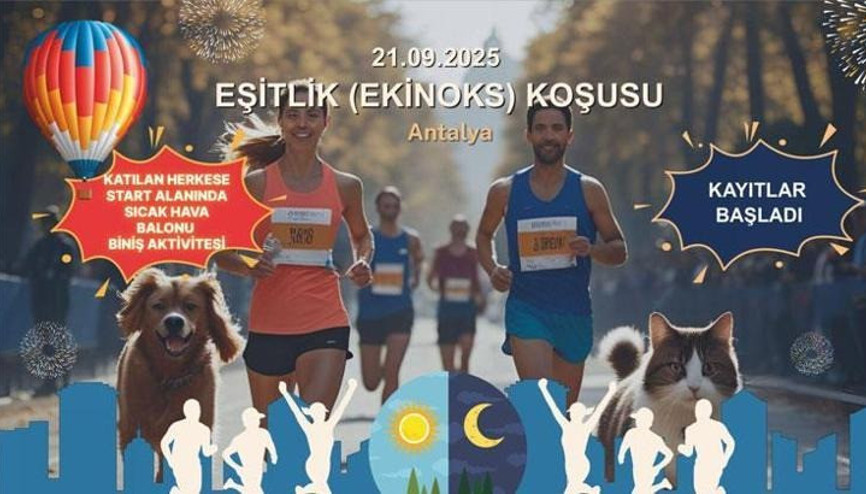 Antalya’da ‘Eşitlik’ koşusu