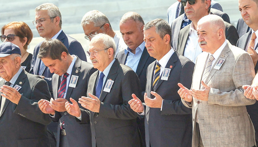 Somuncu’ya veda... Kılıçdaroğlu’yla birlikte uğurladılar