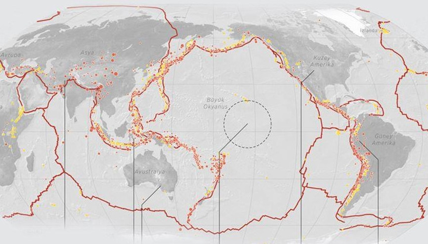 Onlarca ülkenin başının belası Pasifik Ateş Çemberi