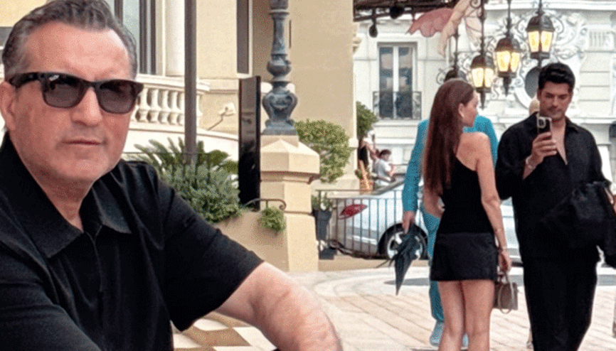 Fotoğraflara bakınca fark etti Monakoda şaşırtan tesadüf...