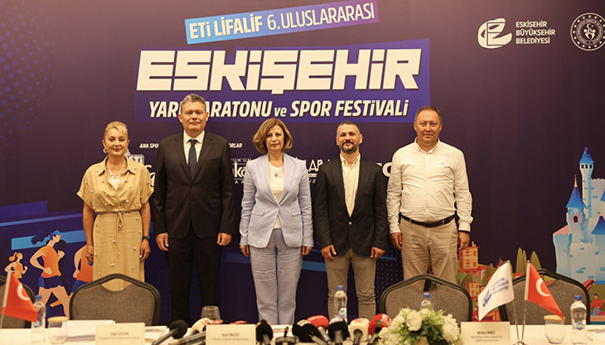 6. Uluslararası Eskişehir Yarı Maratonu ve Spor Festivali Başlıyor