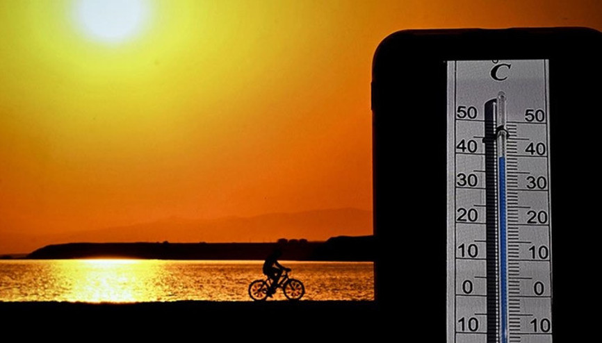 Sıcaklıklar 19 kentte 40 derecenin üzerine çıktı Termometreler 47,3 dereceyi gösterdi...