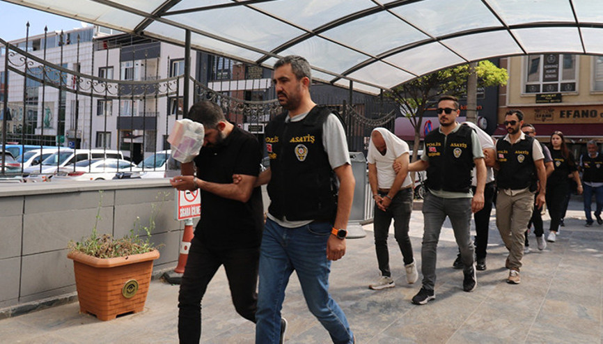 Dublör kullanarak 10 milyon TLlik vurgun yaptılar: 5 tutuklama