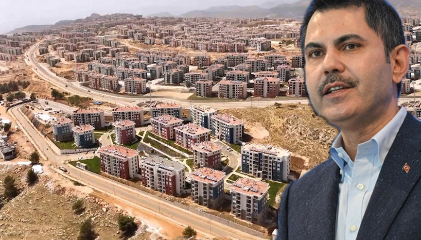 Bakan Kurum, Türkiye’nin en büyük şantiyesi Adıyaman- İndereden görüntü paylaştı