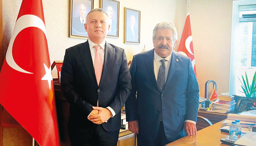 MHP’li Feti Yıldız Özer’in avukatını ağırladı