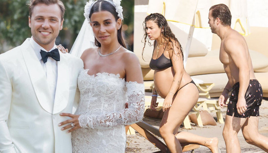 Zeynep Mayruk doğum için gün sayıyor... Ali 1 ay sonra geliyor