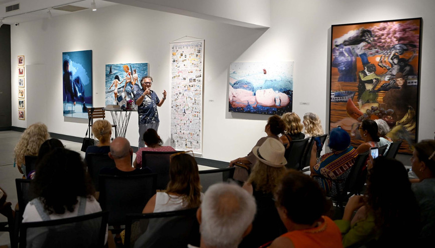 Bedri Baykam sanatın ve sanatçının zorlu serüvenini anlattı