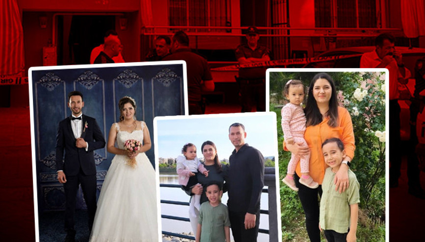 Denizlide kan donduran vahşet Polis memuru, eşini ve iki çocuğunu öldürüp intihar etti