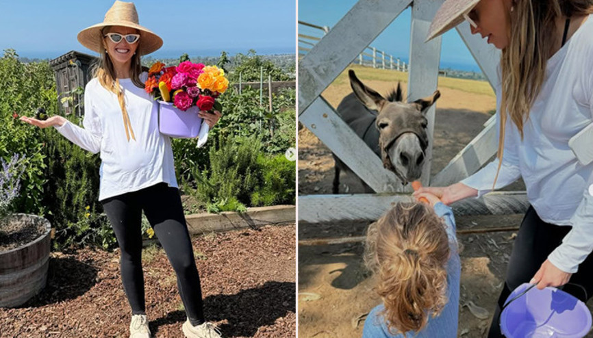Ünlü çift üç çocuğunu doğada büyütüyor: Çiftlikte renkli hayat