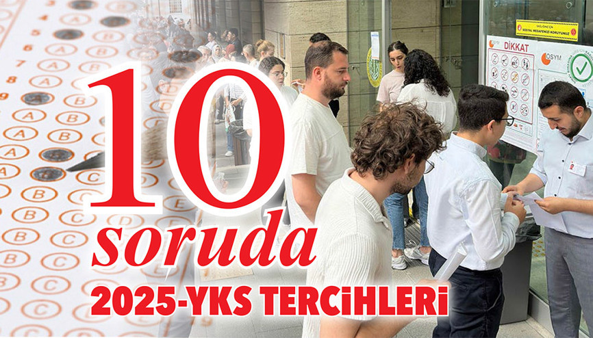 10 soruda 2025-YKS tercihleri