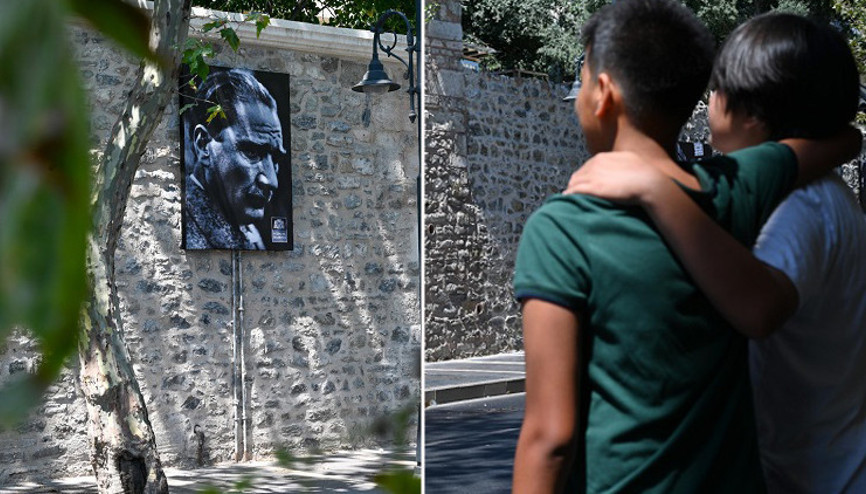 Beşiktaşta Atatürk albümü yenilendi Beşiktaş’ın kalbinde daima yaşatacağız