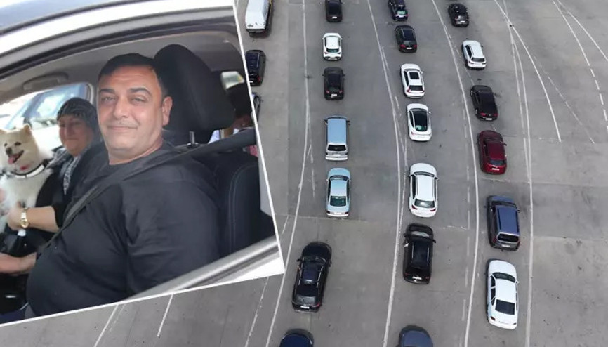 Yıllık izinlerini bitiren gurbetçilerin dönüş yolculuğu başladı