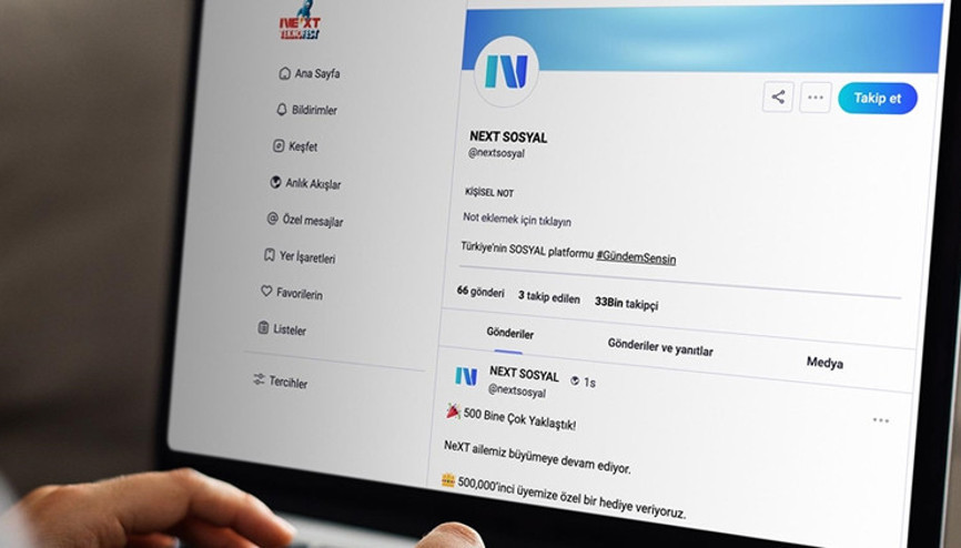 Next Sosyalden önemli bir adım daha Next Sosyalden önemli bir adım daha