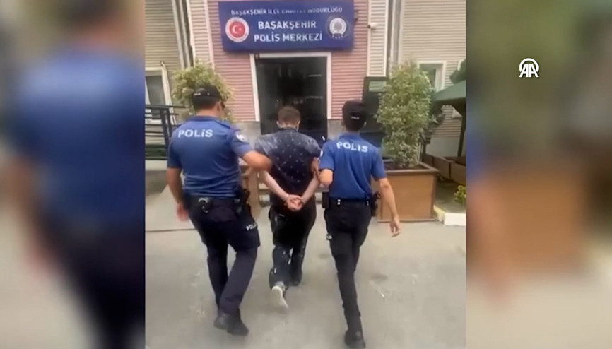 Başakşehirde kediye şiddet uygulayan şüpheli yakalandı