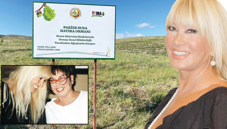 Sezen Aksu, Pakize Suda’nın adını yaşatacak