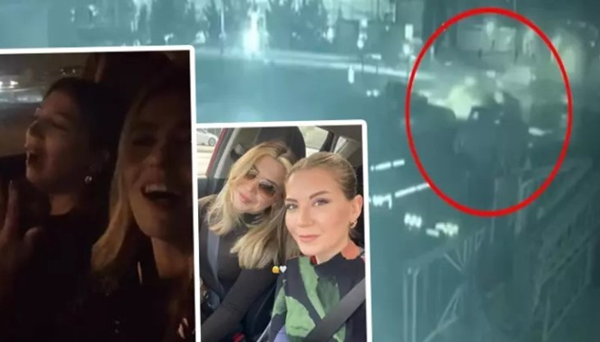 Kazada ölen kız kardeşlerden geriye otomobilde şarkı söyledikleri görüntüler kaldı