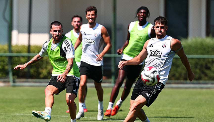 Beşiktaşta St. Patricks maçı hazırlıkları devam etti