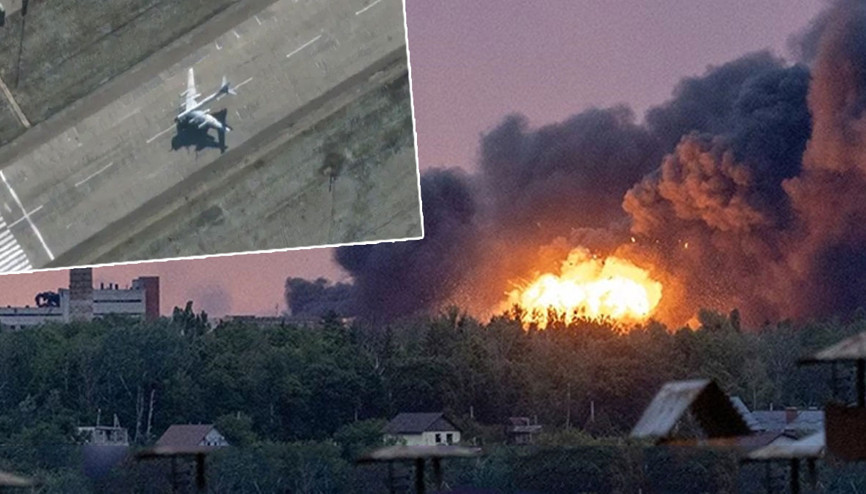 Ukrayna, Kırımdaki Rus uçaklarını vurdu