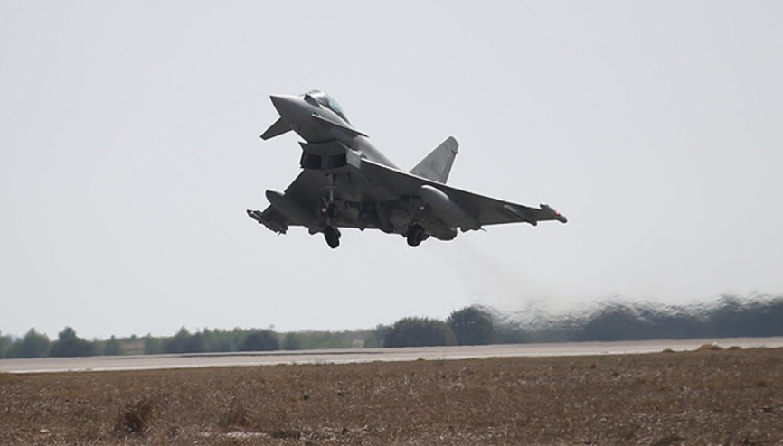 Alman Eurofighter’ları Polonya’da