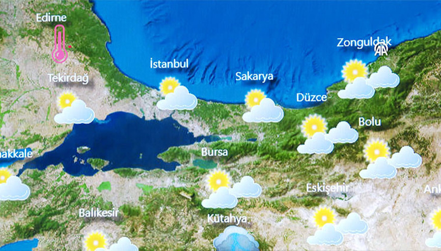 Sıcaklık bu hafta da mevsim normallerinin üzerinde seyredecek