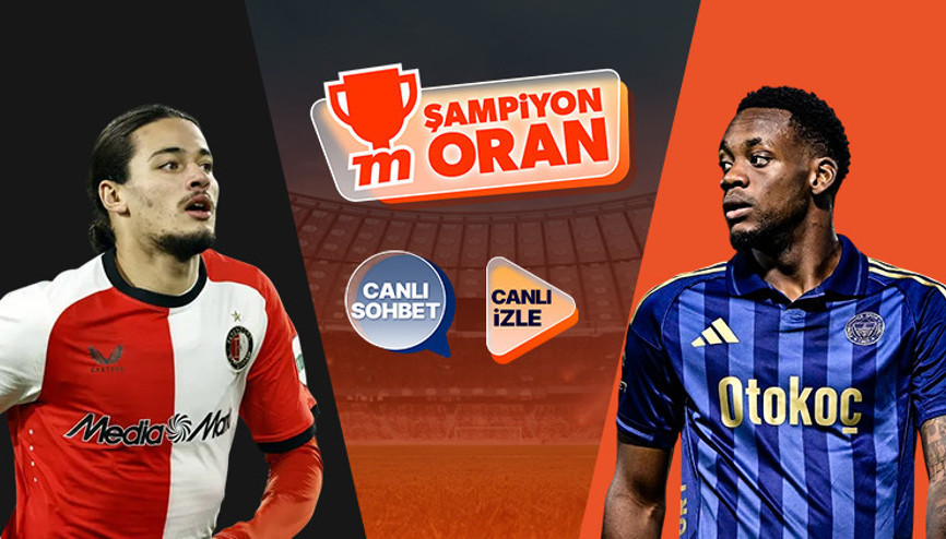 Fenerbahçe Feyenoord karşısında avantaj için sahada Maçın heyecanı Canlı Yayın, Canlı Sohbet ve Şampiyon Oranlar ile Mislide