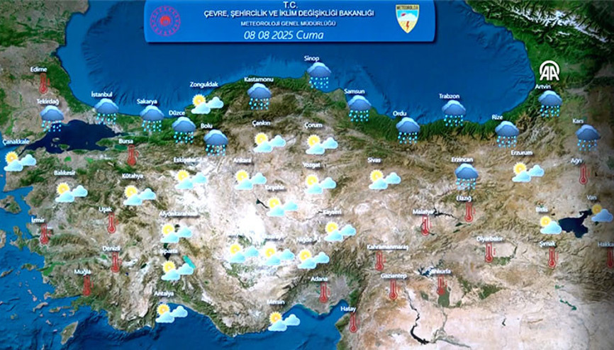 Yurt genelinde sıcak hava hafta sonu da etkisini sürdürecek