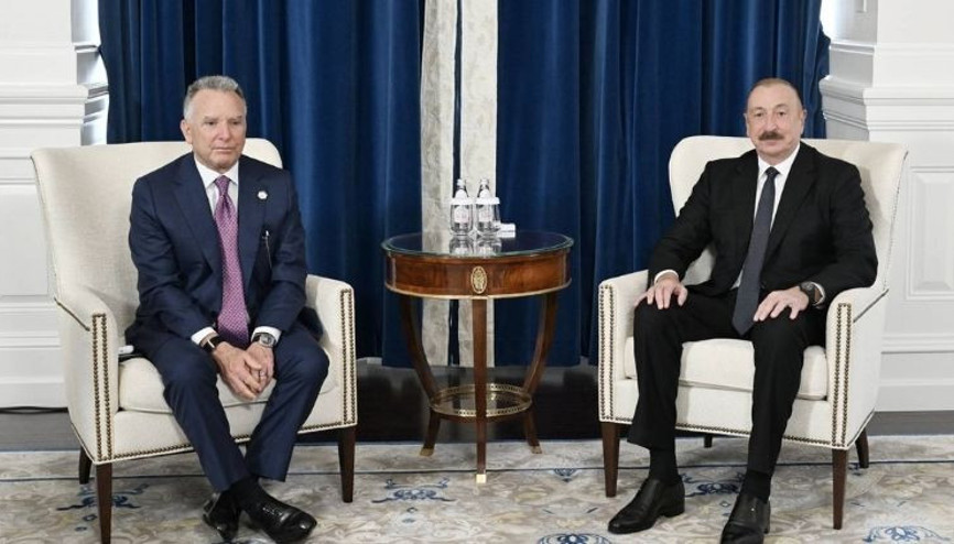 Azerbaycan Cumhurbaşkanı Aliyev, Trumpın Orta Doğu Özel Temsilcisi Witkoffla görüştü Azerbaycan Cumhurbaşkanı Aliyev, Trumpın Orta Doğu Özel Temsilcisi Witkoffla görüştü