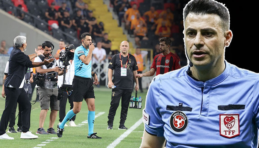 Gaziantep FK - Galatasaray maçında tartışmalı hakem kararları Penaltı sonrası yoğun tepki
