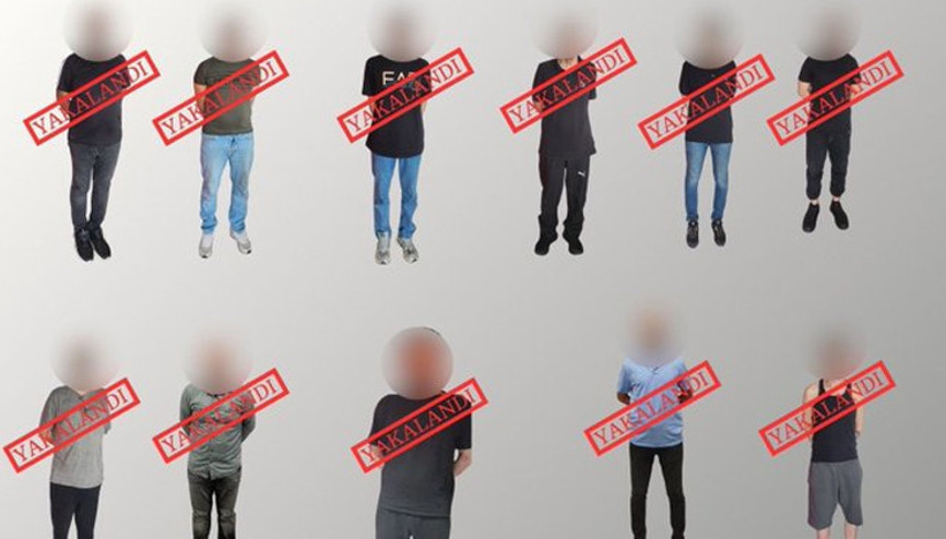 Kırmızı bültenle aranıyorlardı, hepsi yakalandı
