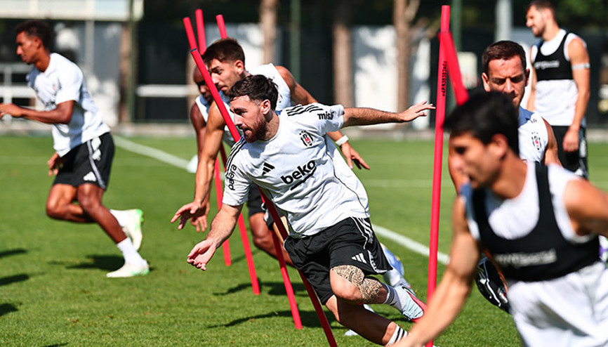 Beşiktaş, St. Patricks rövanş maçının hazırlıklarına başladı