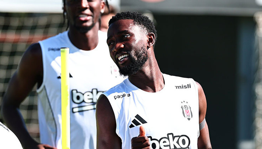 Beşiktaş’ın yeni transferi Ndidi ilk antrenmanına çıktı