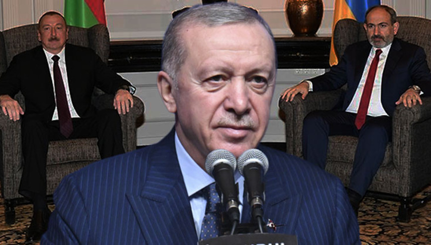 Azerbaycan-Ermenistan zirvesi Cumhurbaşkanı Erdoğan, Paşinyan’ı Azerbaycan ile sağladıkları mutabakattan dolayı tebrik etti