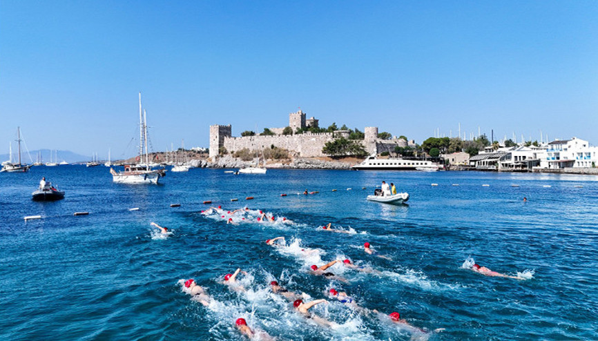 Bodrumda Sağlığa Kulaç At etkinliği düzenlendi