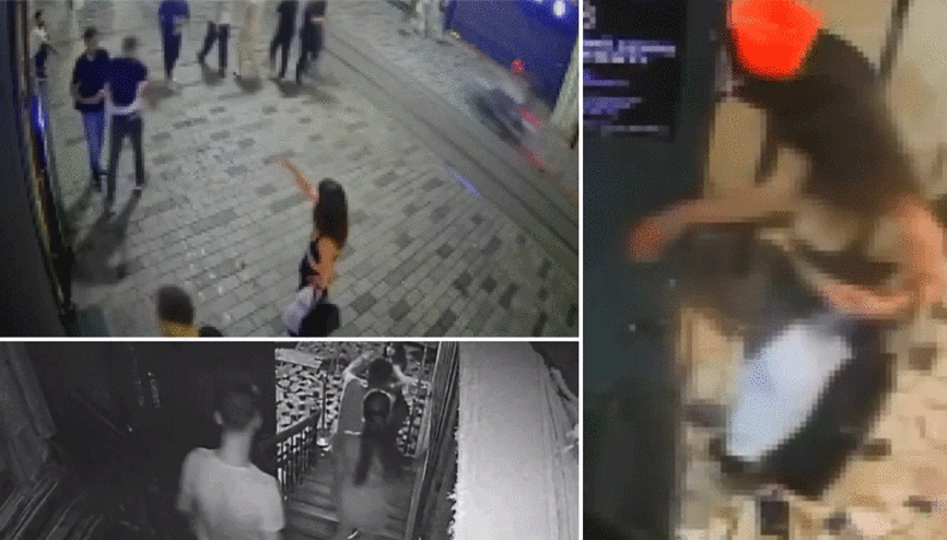 Taksimde gece kulübünde kıskançlık dehşeti: 3 kişiyi bıçakladı