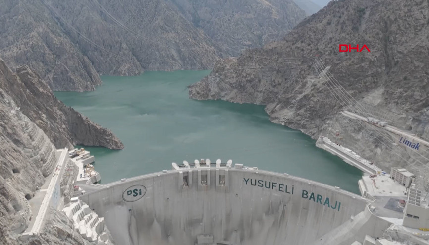 Yusufeli Barajı ile 2,5 milyon kişinin enerji ihtiyacı karşılanıyor