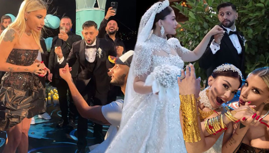 Ünlü şarkıcı Boğazda evlendi... İrem Derici davetli olarak gittiği düğünde evlilik teklifi aldı