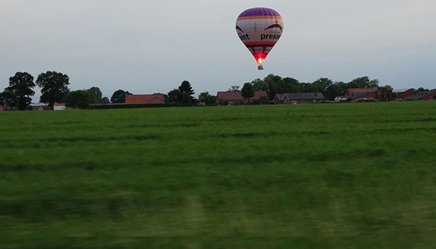 Hollandada sıcak hava balonu düştü: 1 ölü