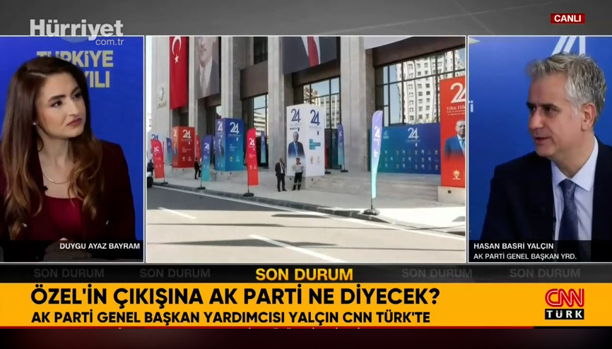 AK Parti 24. yaşını kutluyor: Hasan Basri Yalçın canlı yayında açıklamalarda bulundu